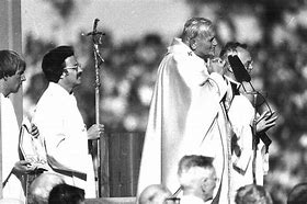 Image result for Pope John Paul II Des Moines Iowa