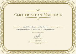 Image result for Marriage Certificate Copy