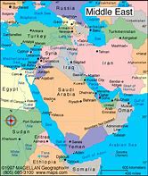 Image result for HD Map of Middle East