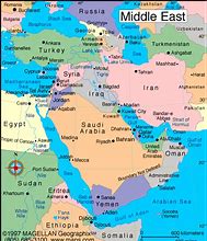 Image result for Large Map of Middle East
