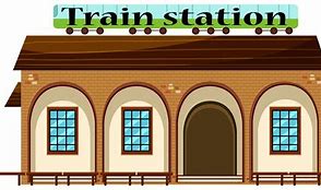 Image result for Train Station Vector Art
