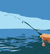 Image result for Clip Art Silhouette People Fishing