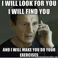 Image result for Physical Exercise Meme