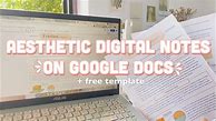 Image result for Google Docs Templates Cute Note Taking