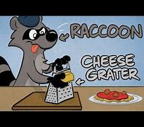 Image result for Raccoon Cheese Grater Meme
