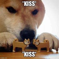 Image result for Dog Kissing Meme