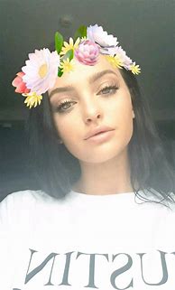 Image result for iPhone Snapchat Flower Crown