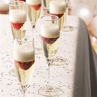 Image result for Deserts in Champagne Glasses