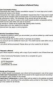 Image result for Cancellation and Refund Policy
