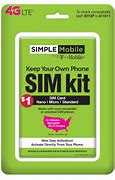 Image result for Simple Mobile Activation Sim Card