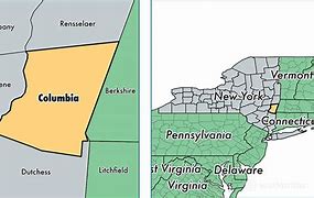 Image result for Columbia County Map
