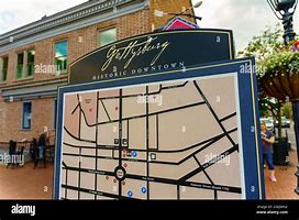 Image result for Street Map of Gettysburg PA