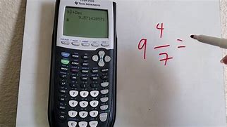 Image result for How to Make a Fraction On a Calculator
