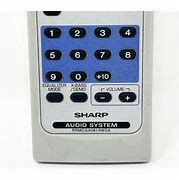 Image result for Sharp Shelf Stereo System Remote Control