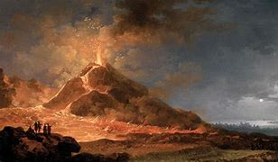 Image result for Mount Vesuvius Eruption Drwig