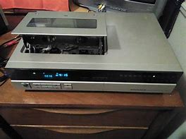 Image result for Old School VCR Magnavox TV VHS