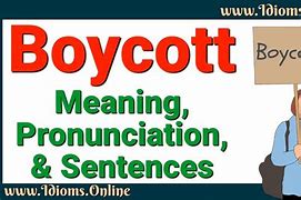 Image result for Different Types of Boycotts