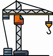 Image result for Crane Clip Art with Hanging Sign