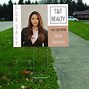 Image result for Yard Sign Stands Graphic