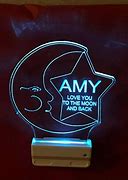 Image result for Moon and Stars Night Light
