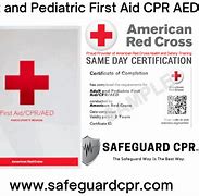 Image result for Adult and Pediatric First Aid CPR/AED