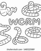 Image result for Big Worm Cartoon