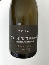 Image result for Arnaud Chopin Cote Nuits Villages