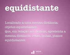 Image result for equidistante