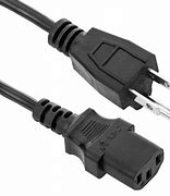 Image result for Ergotron - Power Cable - NEMA 5-15 To IEC 60320 C13 - 10 ft