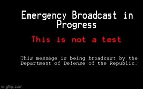 Image result for Emergency Broadcast Alert GIF