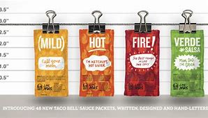 Image result for Taco Bell Sauce Packets Commercial