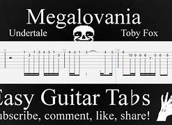Image result for Undertale Guitar Tab