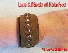 Image result for Bracelet with Hidden Pocket