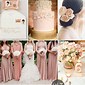 Image result for Rose Gold and Cocoa Color Wedding