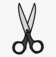 Image result for Cartoon Scissors Silver