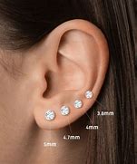 Image result for 13 mm Diamond Studs
