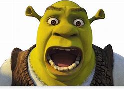Image result for Shrek Shocked Face