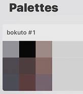 Image result for Bokuto Color Palette