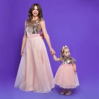 Image result for Matching Mother Daughter Maternity Dresses