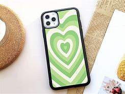 Image result for White iPhone 12 with Green Case