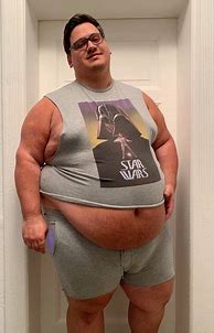 Image result for Fat Man without Shirt