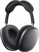 Image result for Space Gray Air Pods Max On Head