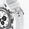 Image result for Samsung Galaxy Watch 4 Classic 46Mm Silver Black Strap