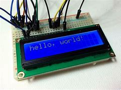 Image result for LCD Arduino HelloWorld