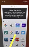 Image result for Turn Off Private Browsing