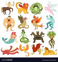 Image result for Mythical Creatures Vector