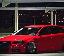 Image result for Red Audi A3 Modified