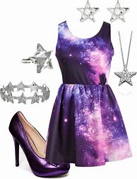 Image result for Cute Drawing of Modern Clothing Blue Galaxy