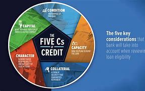 Image result for 5 C of Credit