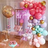 Image result for Balloon Themed Birthday Party
